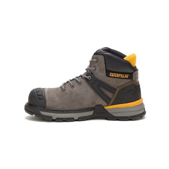 Caterpillar Excavator Superlite Waterproof Nano Toe Work Boot Pewter Men’s 14 - Picture 9 of 12
